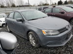 2014 Volkswagen Jetta Se Gray vin: 3VWD17AJ2EM267091