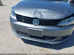 2014 Volkswagen Jetta 1.8t Se Gray vin: 3VWD17AJ2EM282528