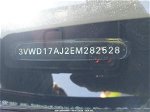 2014 Volkswagen Jetta 1.8t Se Gray vin: 3VWD17AJ2EM282528