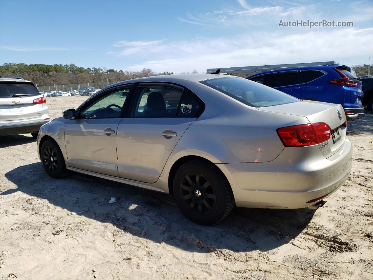 2014 Volkswagen Jetta Se Золотой vin: 3VWD17AJ2EM286062