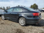 2014 Volkswagen Jetta Se Black vin: 3VWD17AJ2EM336555