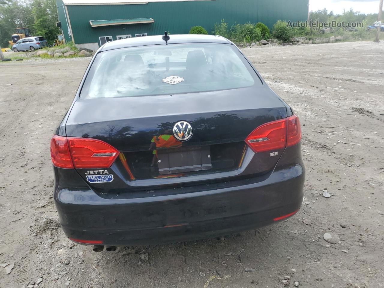 2014 Volkswagen Jetta Se Черный vin: 3VWD17AJ2EM361875