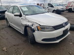 2014 Volkswagen Jetta Se Белый vin: 3VWD17AJ2EM368745