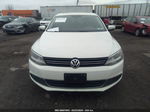 2014 Volkswagen Jetta 1.8t Se White vin: 3VWD17AJ2EM378983