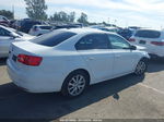 2014 Volkswagen Jetta 1.8t Se White vin: 3VWD17AJ2EM417572