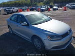 2014 Volkswagen Jetta 1.8t Se Silver vin: 3VWD17AJ2EM429026