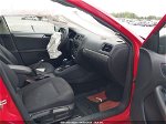 2015 Volkswagen Jetta 1.8t Se Красный vin: 3VWD17AJ2FM251233