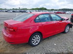 2015 Volkswagen Jetta 1.8t Se Красный vin: 3VWD17AJ2FM251233