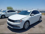 2015 Volkswagen Jetta 1.8t Se White vin: 3VWD17AJ2FM251247