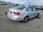 2015 Volkswagen Jetta Se Silver vin: 3VWD17AJ2FM271725