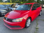 2015 Volkswagen Jetta Se Red vin: 3VWD17AJ2FM355625