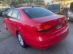 2015 Volkswagen Jetta Se Red vin: 3VWD17AJ2FM355625