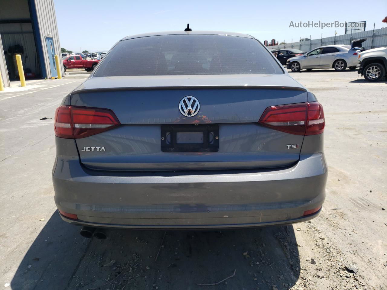 2016 Volkswagen Jetta Sport Серый vin: 3VWD17AJ2GM244641