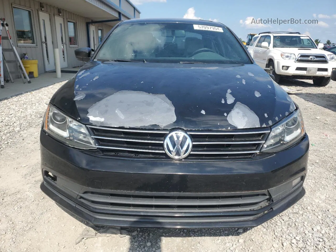 2016 Volkswagen Jetta Sport Черный vin: 3VWD17AJ2GM336400