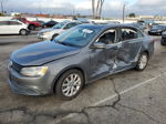 2014 Volkswagen Jetta Se Gray vin: 3VWD17AJ3EM214318