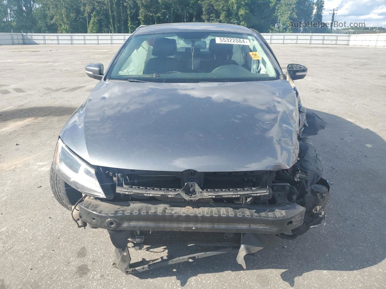 2014 Volkswagen Jetta Se Серый vin: 3VWD17AJ3EM223164