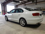 2014 Volkswagen Jetta Se White vin: 3VWD17AJ3EM281193