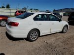 2014 Volkswagen Jetta Se White vin: 3VWD17AJ3EM304181