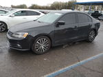 2015 Volkswagen Jetta Se Black vin: 3VWD17AJ3FM211436