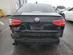 2015 Volkswagen Jetta Se Black vin: 3VWD17AJ3FM211436