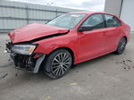 2015 Volkswagen Jetta Se Red vin: 3VWD17AJ3FM215759