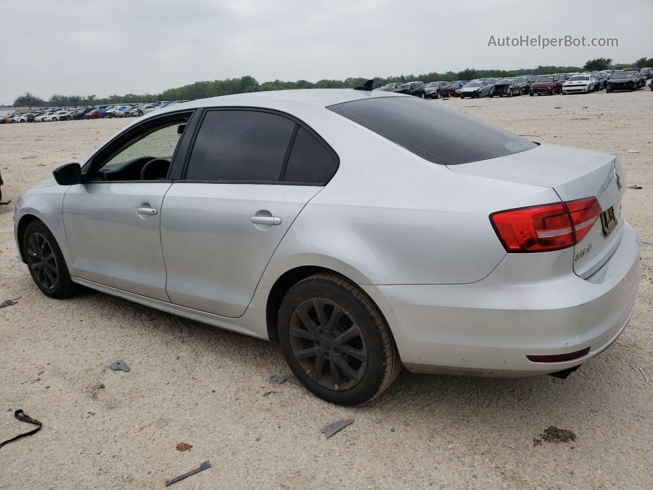 2015 Volkswagen Jetta Se Серебряный vin: 3VWD17AJ3FM261477