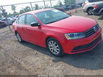 2015 Volkswagen Jetta 1.8t Se Red vin: 3VWD17AJ3FM297539