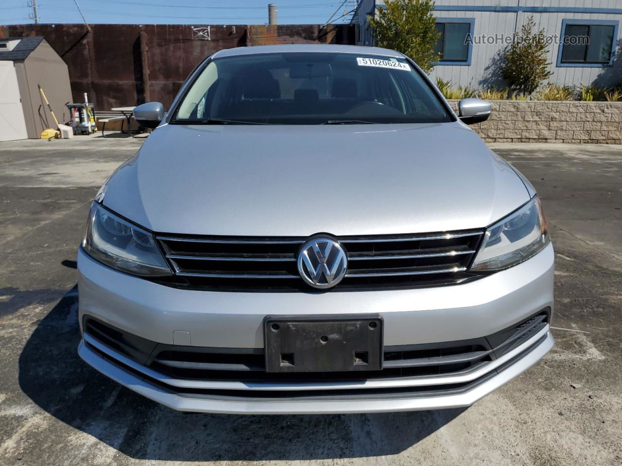 2015 Volkswagen Jetta Se Silver vin: 3VWD17AJ3FM307387