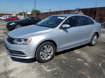 2015 Volkswagen Jetta Se Silver vin: 3VWD17AJ3FM307387