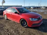 2015 Volkswagen Jetta Se Red vin: 3VWD17AJ3FM356234