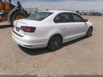 2016 Volkswagen Jetta Sedan 1.8t Sport White vin: 3VWD17AJ3GM289507