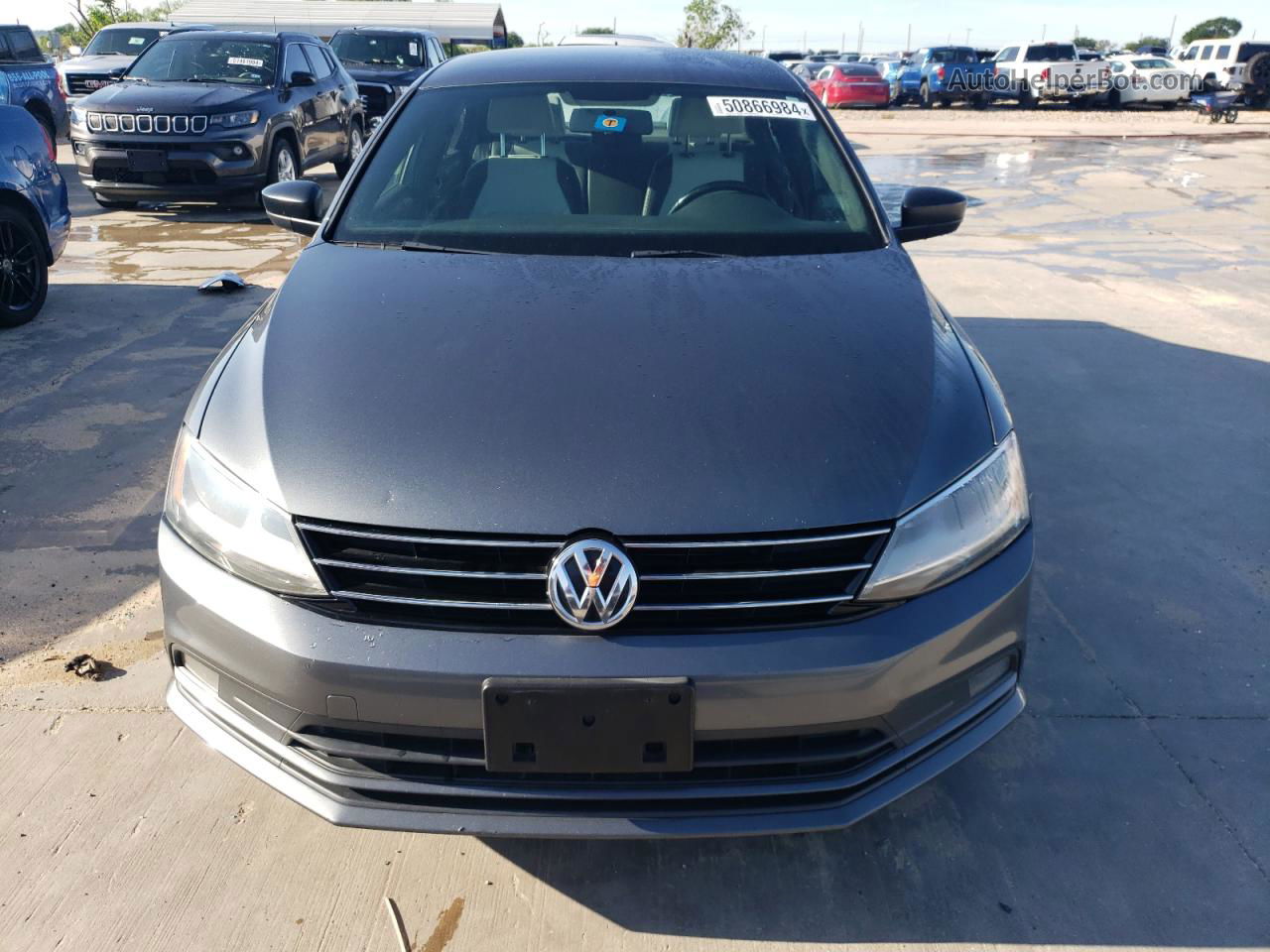 2016 Volkswagen Jetta Sport Gray vin: 3VWD17AJ3GM302370