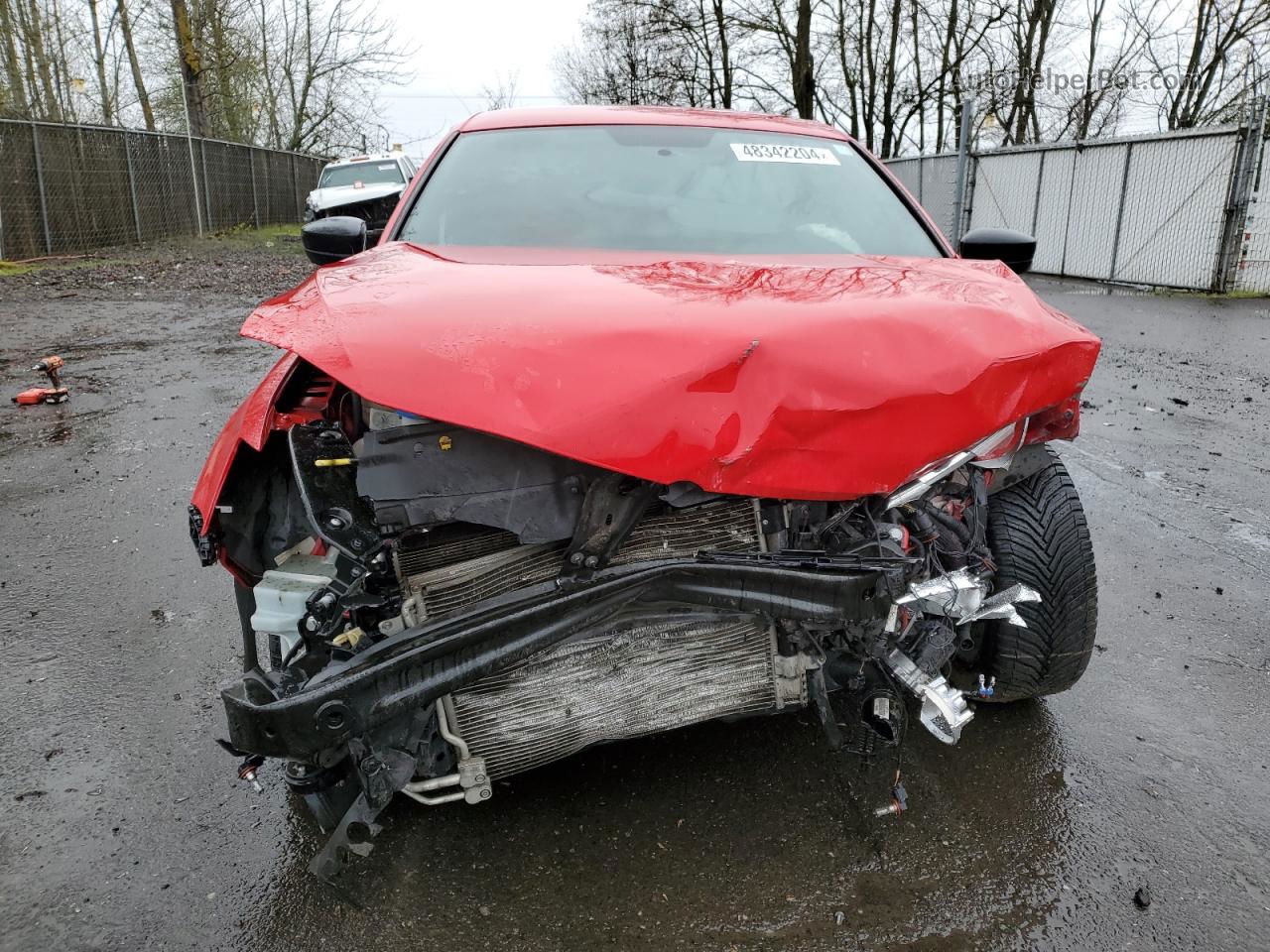 2016 Volkswagen Jetta Sport Red vin: 3VWD17AJ3GM339077