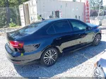 2016 Volkswagen Jetta 1.8t Sport Black vin: 3VWD17AJ3GM407880