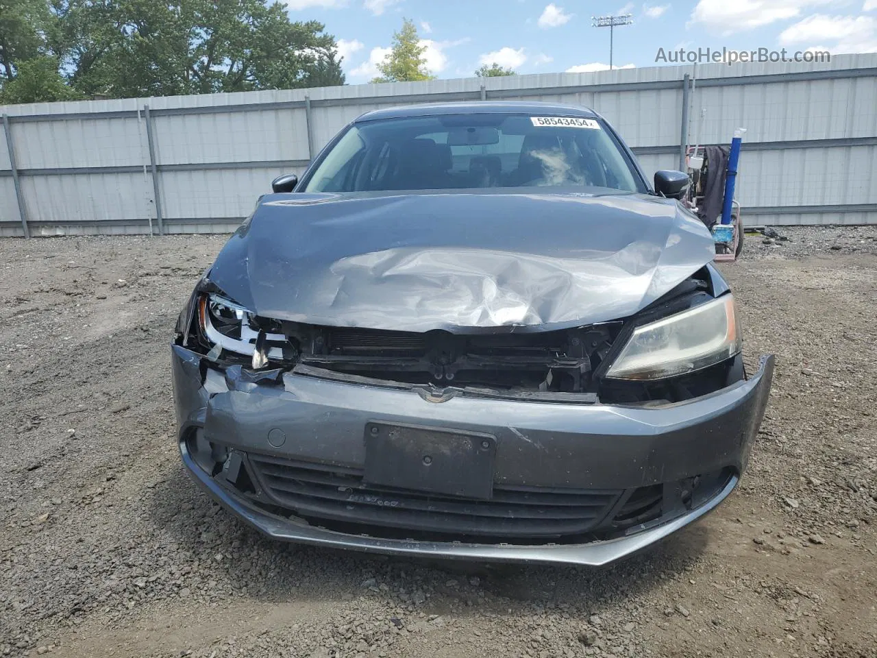 2014 Volkswagen Jetta Se Серый vin: 3VWD17AJ4EM263155