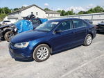 2014 Volkswagen Jetta Se Blue vin: 3VWD17AJ4EM326805