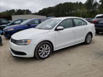 2014 Volkswagen Jetta Se White vin: 3VWD17AJ4EM328828