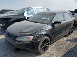 2014 Volkswagen Jetta Se Black vin: 3VWD17AJ4EM396403