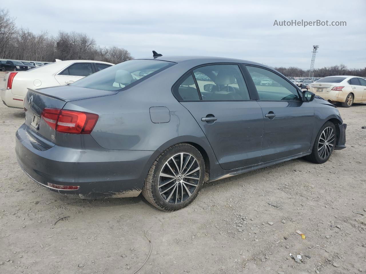 2015 Volkswagen Jetta Se Black vin: 3VWD17AJ4FM216354