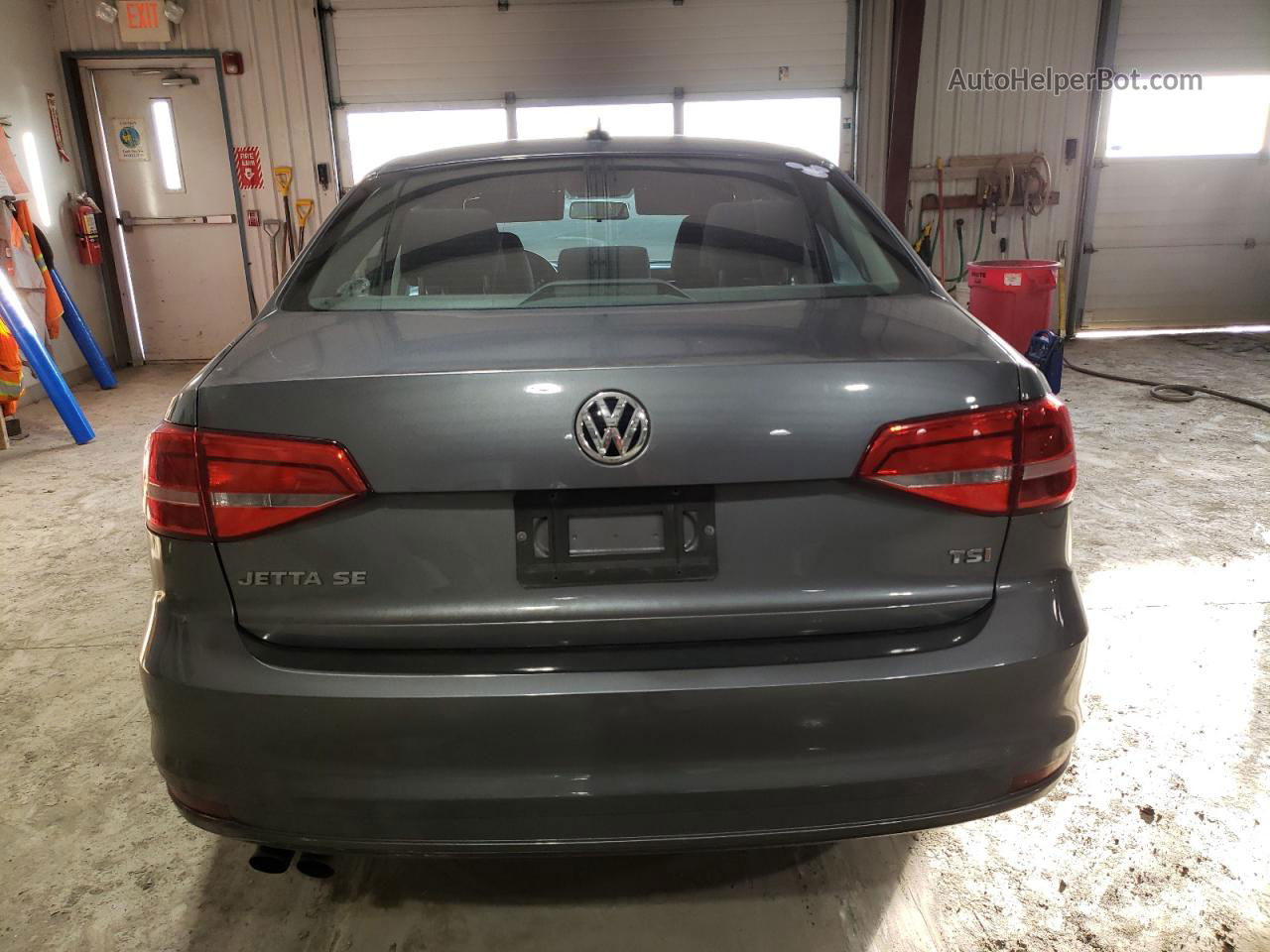 2015 Volkswagen Jetta Se Угольный vin: 3VWD17AJ4FM345243