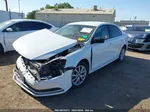 2015 Volkswagen Jetta 1.8t Se White vin: 3VWD17AJ4FM352046