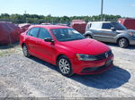 2015 Volkswagen Jetta 1.8t Se Red vin: 3VWD17AJ4FM358171