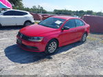 2015 Volkswagen Jetta 1.8t Se Red vin: 3VWD17AJ4FM358171