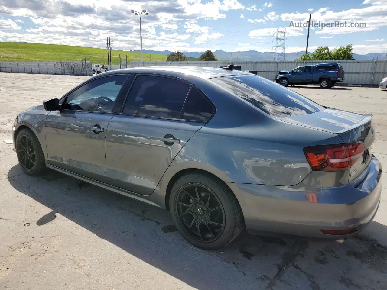 2016 Volkswagen Jetta Sport Charcoal vin: 3VWD17AJ4GM386103