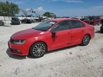 2017 Volkswagen Jetta Sport Red vin: 3VWD17AJ4HM302878