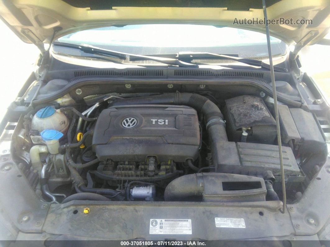 2014 Volkswagen Jetta Sedan Se Tan vin: 3VWD17AJ5EM279350