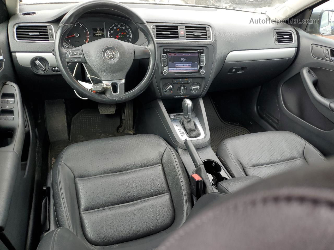 2014 Volkswagen Jetta Se Серый vin: 3VWD17AJ5EM336095