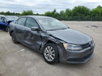 2014 Volkswagen Jetta Se Gray vin: 3VWD17AJ5EM336095