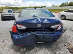 2014 Volkswagen Jetta Se Blue vin: 3VWD17AJ5EM399942