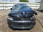 2014 Volkswagen Jetta Se Black vin: 3VWD17AJ5EM442997